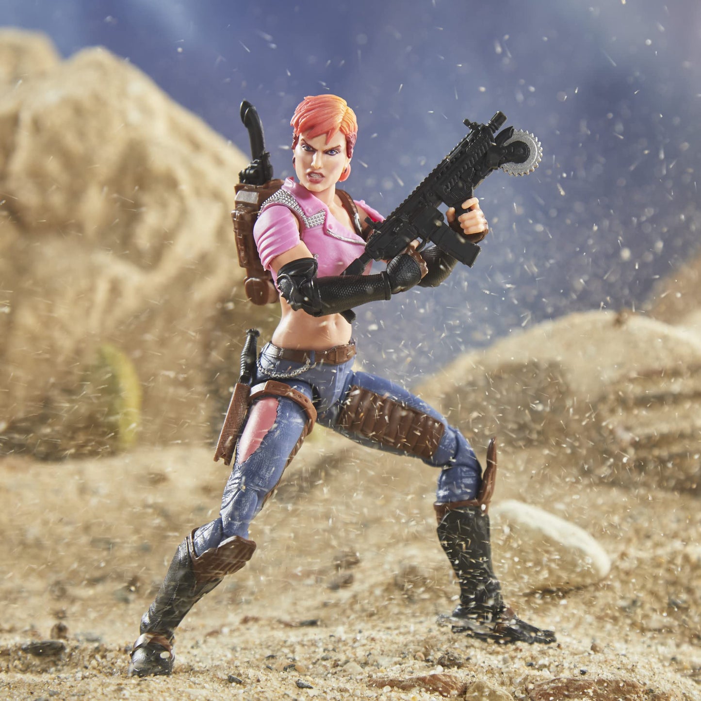G.I. Joe Classified Series Zarana Action Figure – 6-Inch Collectible with Custom Packaging Art