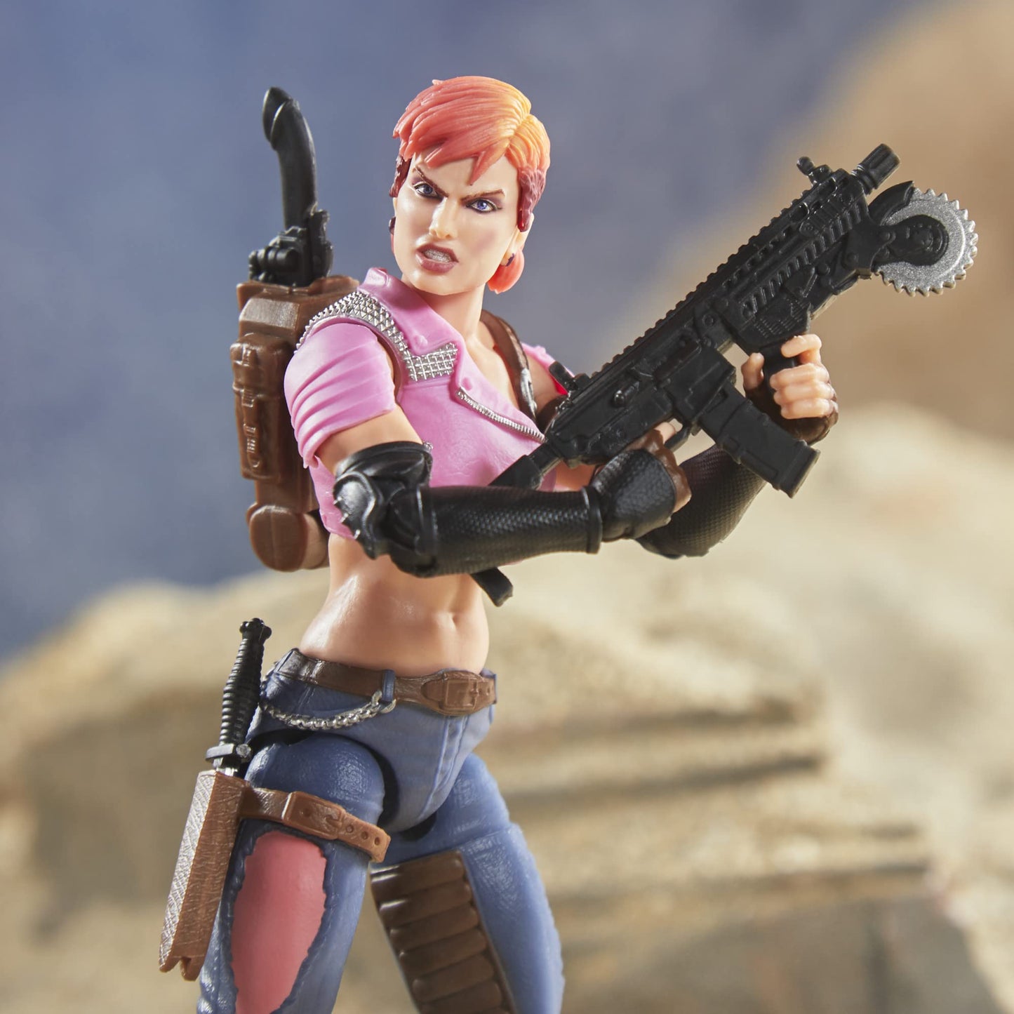 G.I. Joe Classified Series Zarana Action Figure – 6-Inch Collectible with Custom Packaging Art