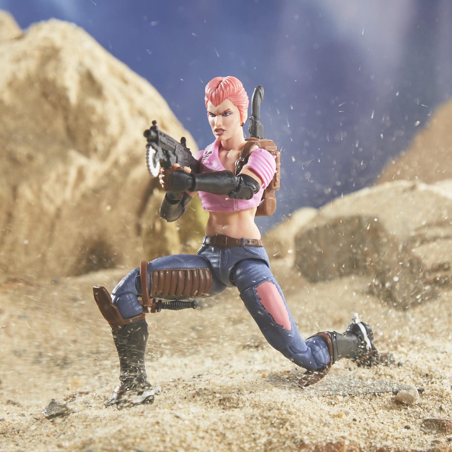 G.I. Joe Classified Series Zarana Action Figure – 6-Inch Collectible with Custom Packaging Art