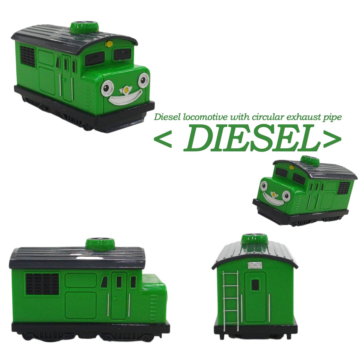 GIANANO 5-Color Display Vehicle Models – Non-Toy Pull-Back Decor Set of 5