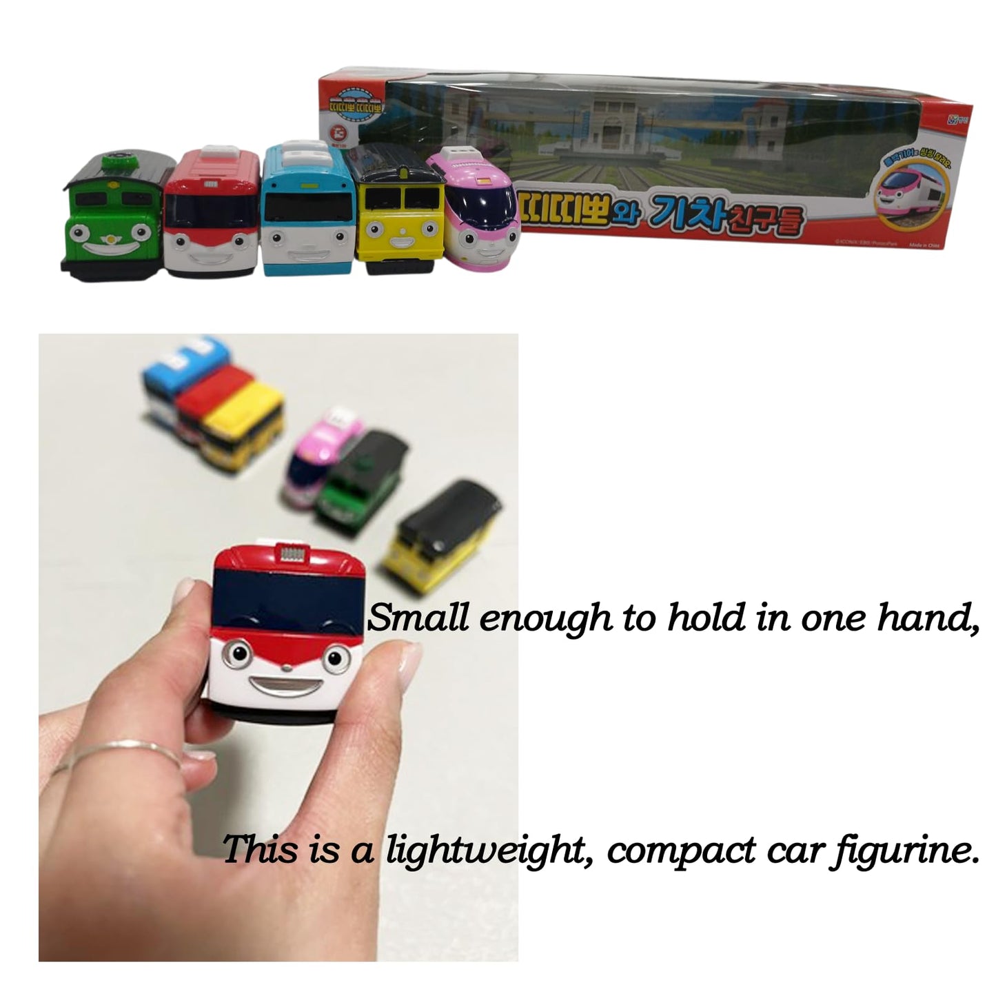 GIANANO 5-Color Display Vehicle Models – Non-Toy Pull-Back Decor Set of 5