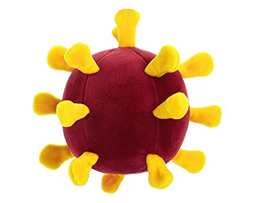 GIANT MICROBES COVID Plush — 6-Inch Educational Coronavirus Plush for Classrooms & Gifts