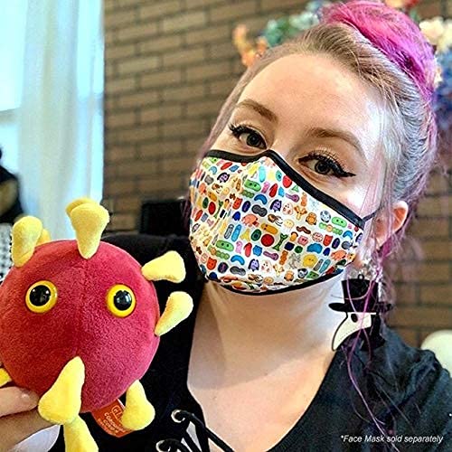 GIANT MICROBES COVID Plush — 6-Inch Educational Coronavirus Plush for Classrooms & Gifts
