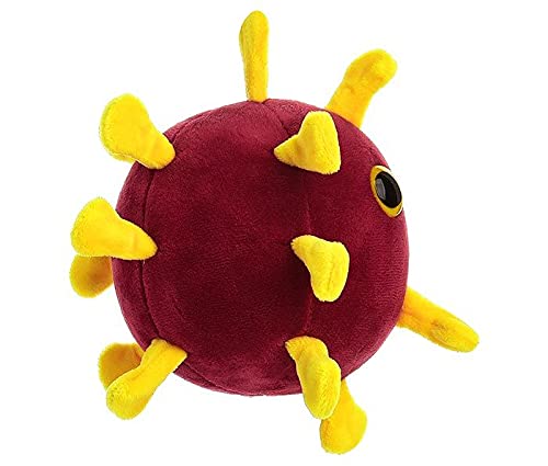 GIANT MICROBES COVID Plush — 6-Inch Educational Coronavirus Plush for Classrooms & Gifts