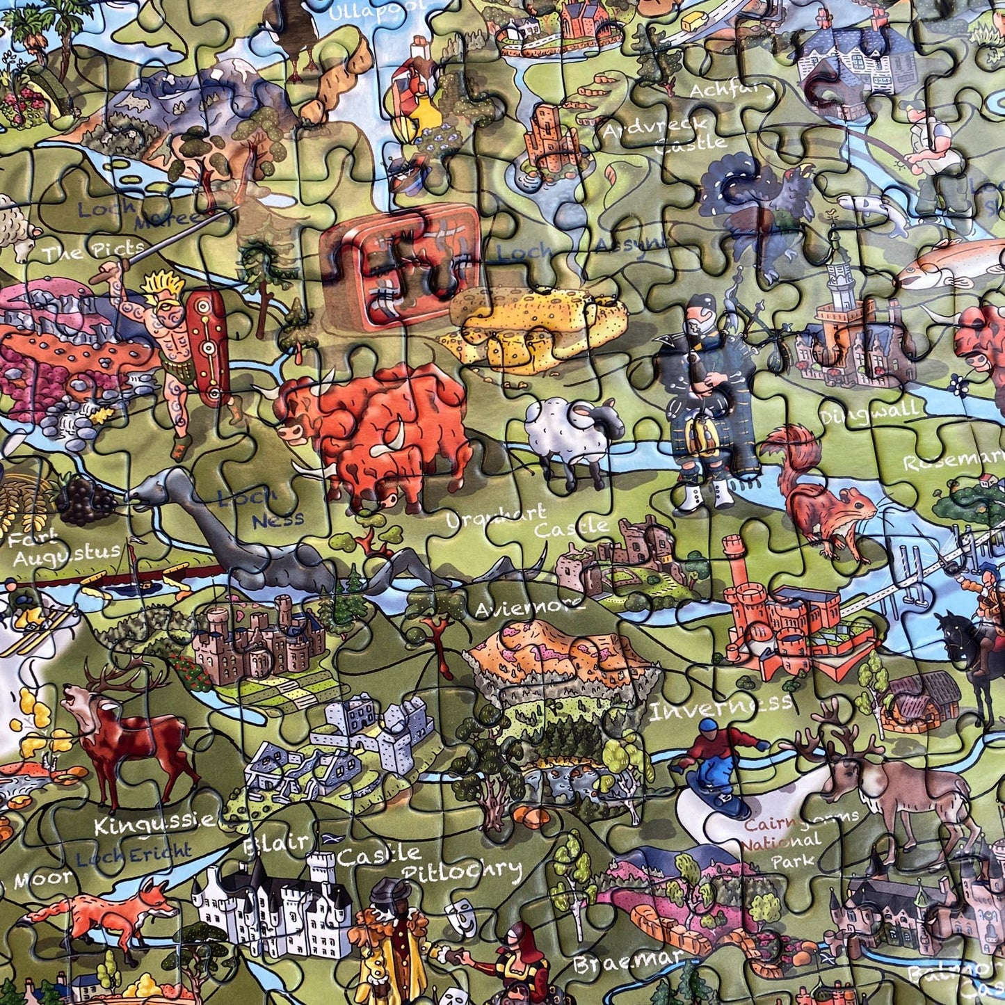This is Scotland 1000 Piece Jigsaw Puzzle by Gibsons – Sustainable, Premium Gift