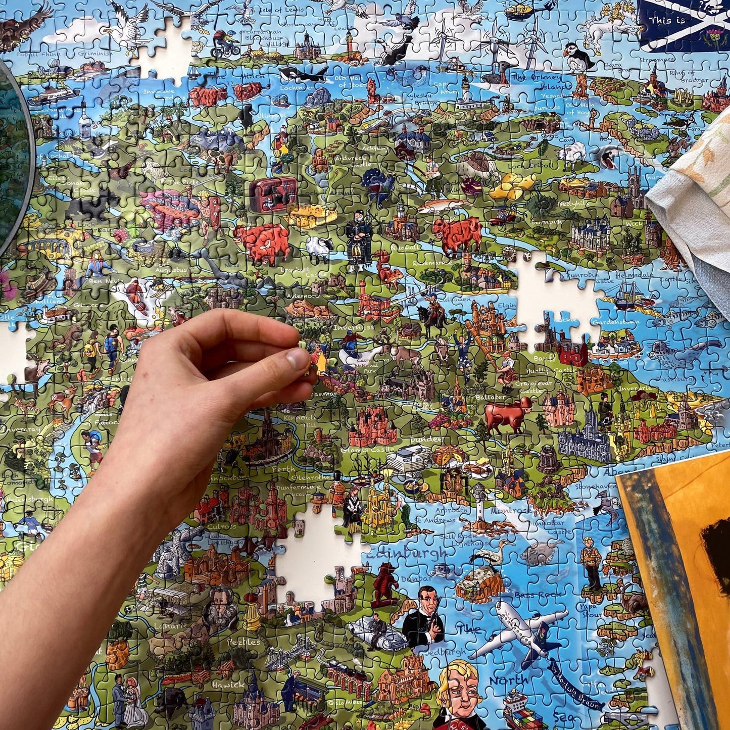 This is Scotland 1000 Piece Jigsaw Puzzle by Gibsons – Sustainable, Premium Gift