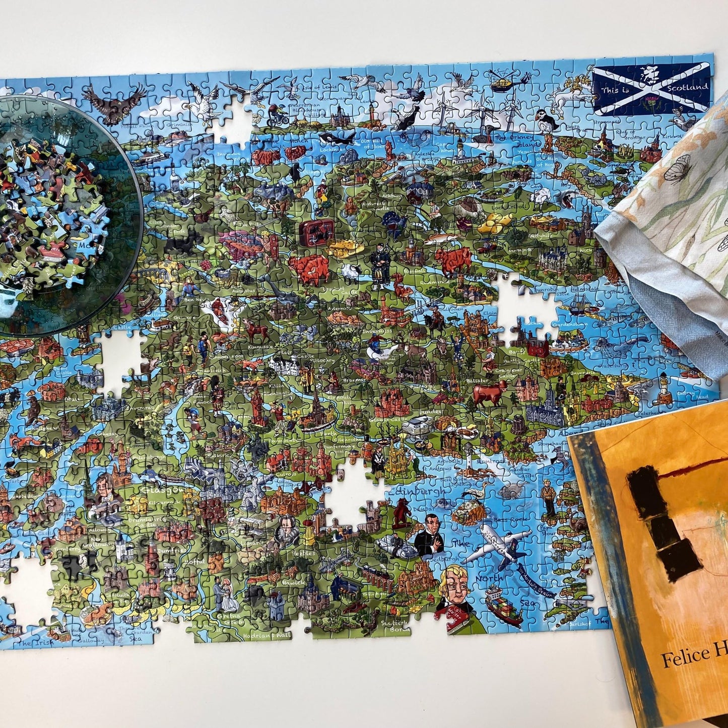 This is Scotland 1000 Piece Jigsaw Puzzle by Gibsons – Sustainable, Premium Gift