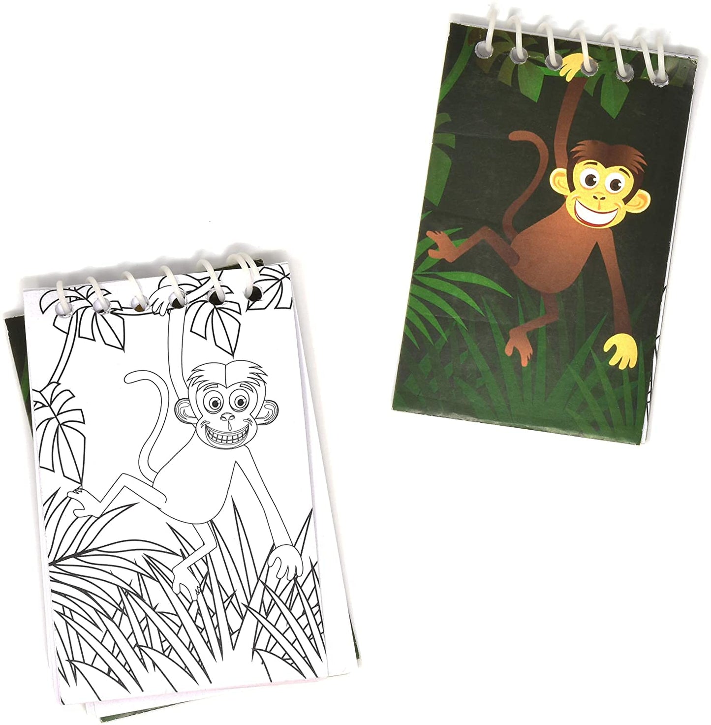 Gift Boutique 48 Zoo Animal Mini Notepads – Jungle Safari Theme Party Favors