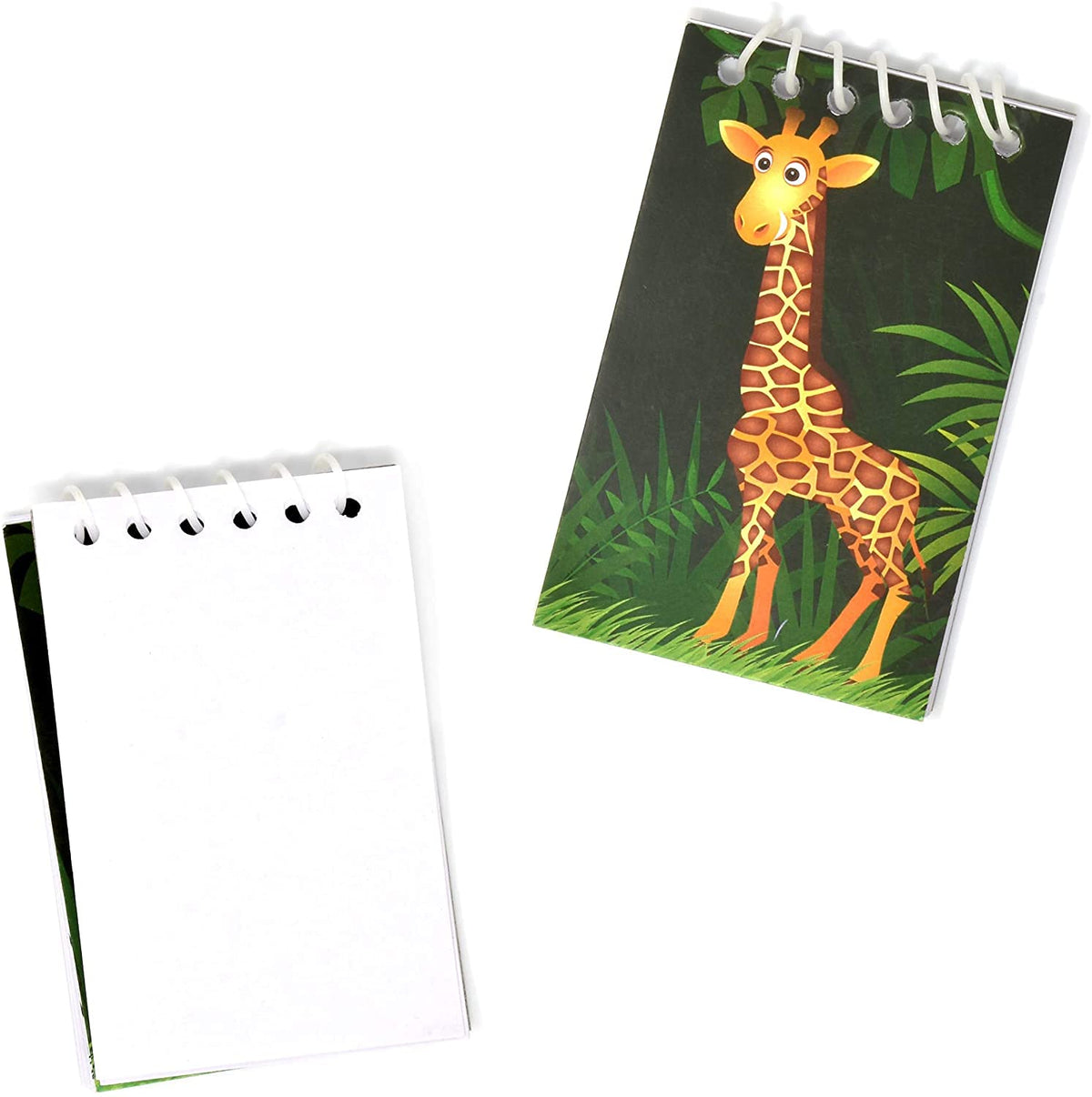 Gift Boutique 48 Zoo Animal Mini Notepads – Jungle Safari Theme Party Favors
