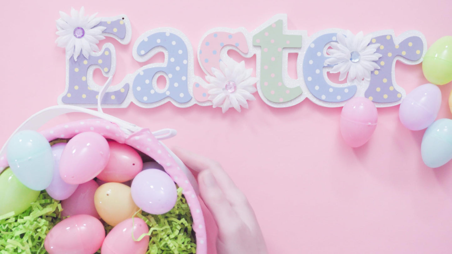 GiftExpress Pastel Color Easter Eggs – 50-Pack Hinged Plastic Eggs for Easter Baskets & Egg Hunts
