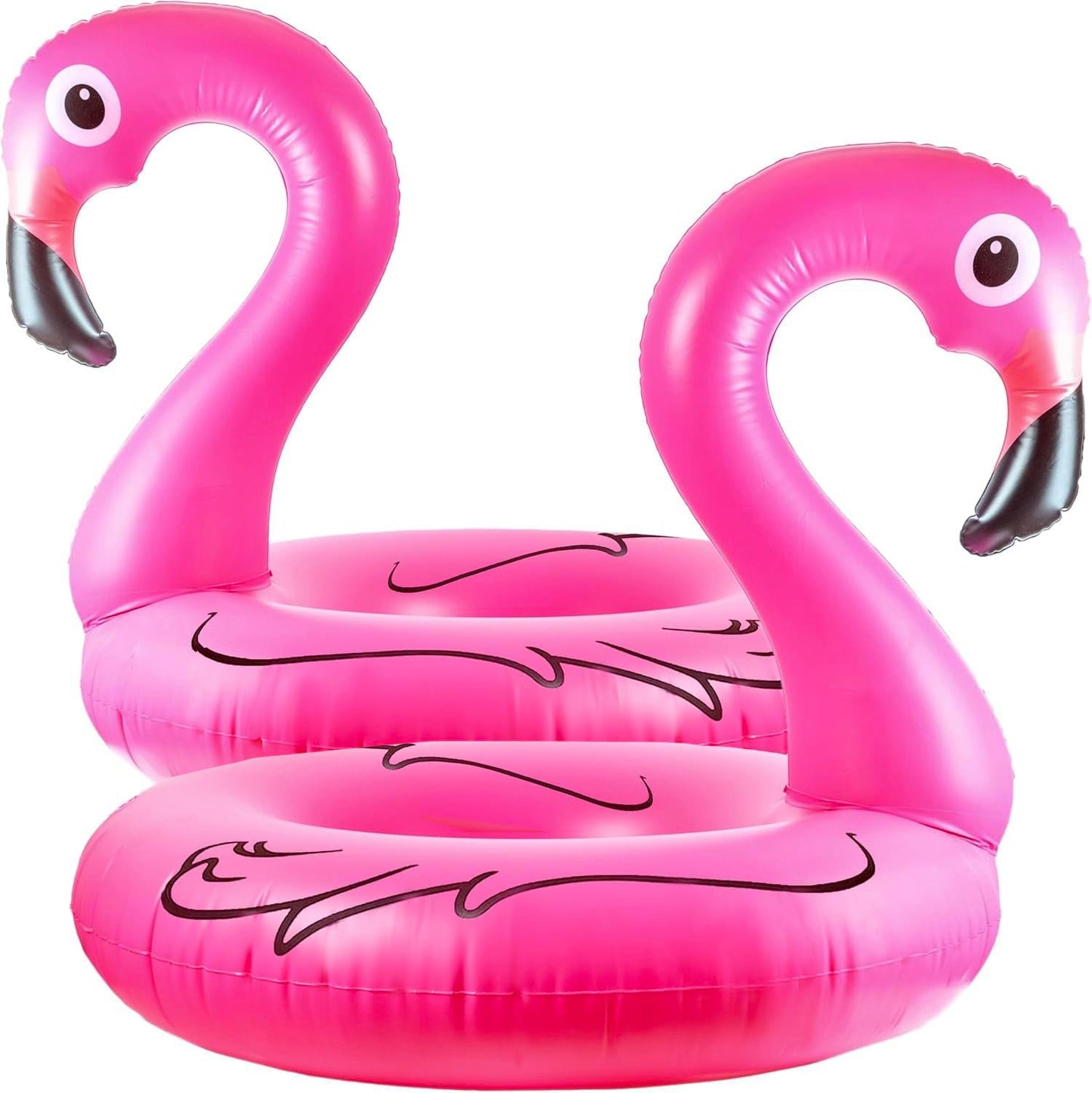 GiftExpress 48-Inch Inflatable Flamingo Pool Float – Adults & Kids Lounger
