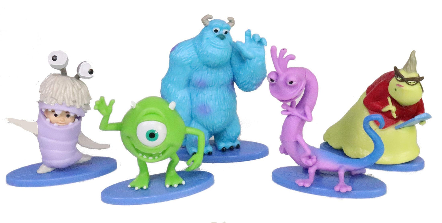 Giftician Monsters Cake Topper Set of 5 | Kids Birthday Cake Decorations