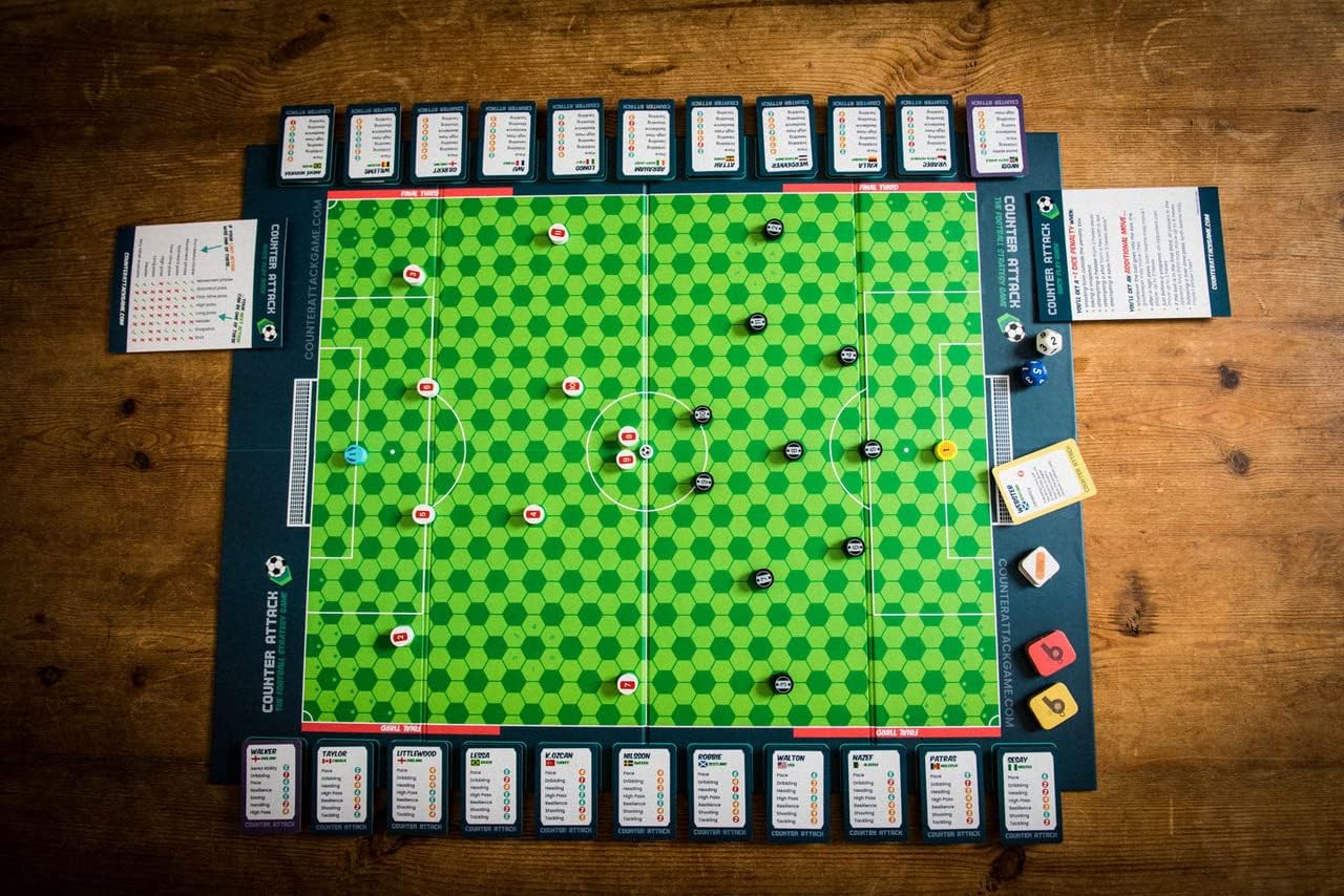 Giga Mech Games Counter Attack – A 1-2 Player Football Strategy Simulation