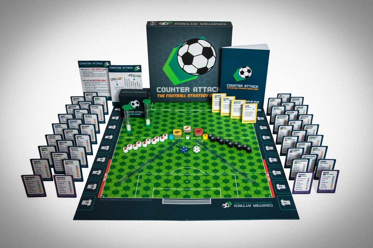 Giga Mech Games Counter Attack – A 1-2 Player Football Strategy Simulation