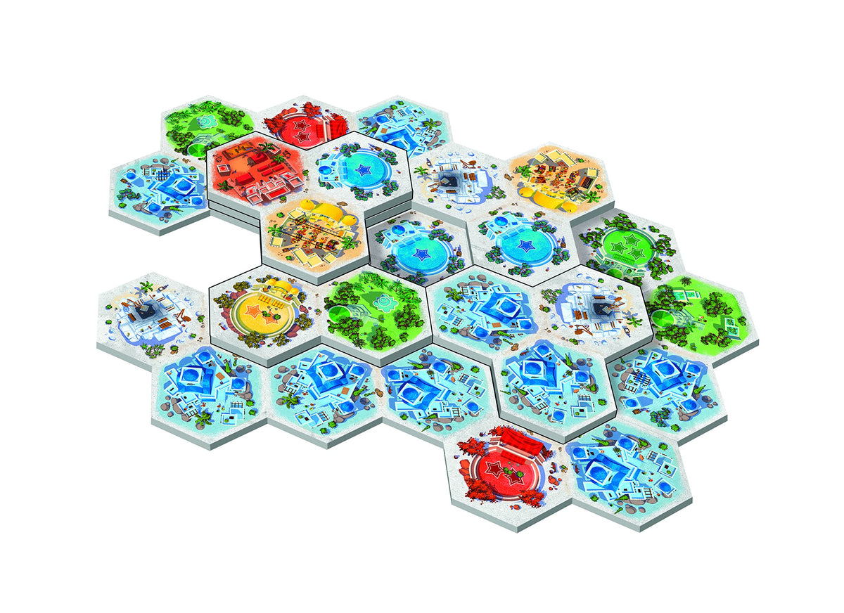 GIGAMIC Akropolis — Strategy Board Game for Teens & Adults | 2–4 Players | 30 Min