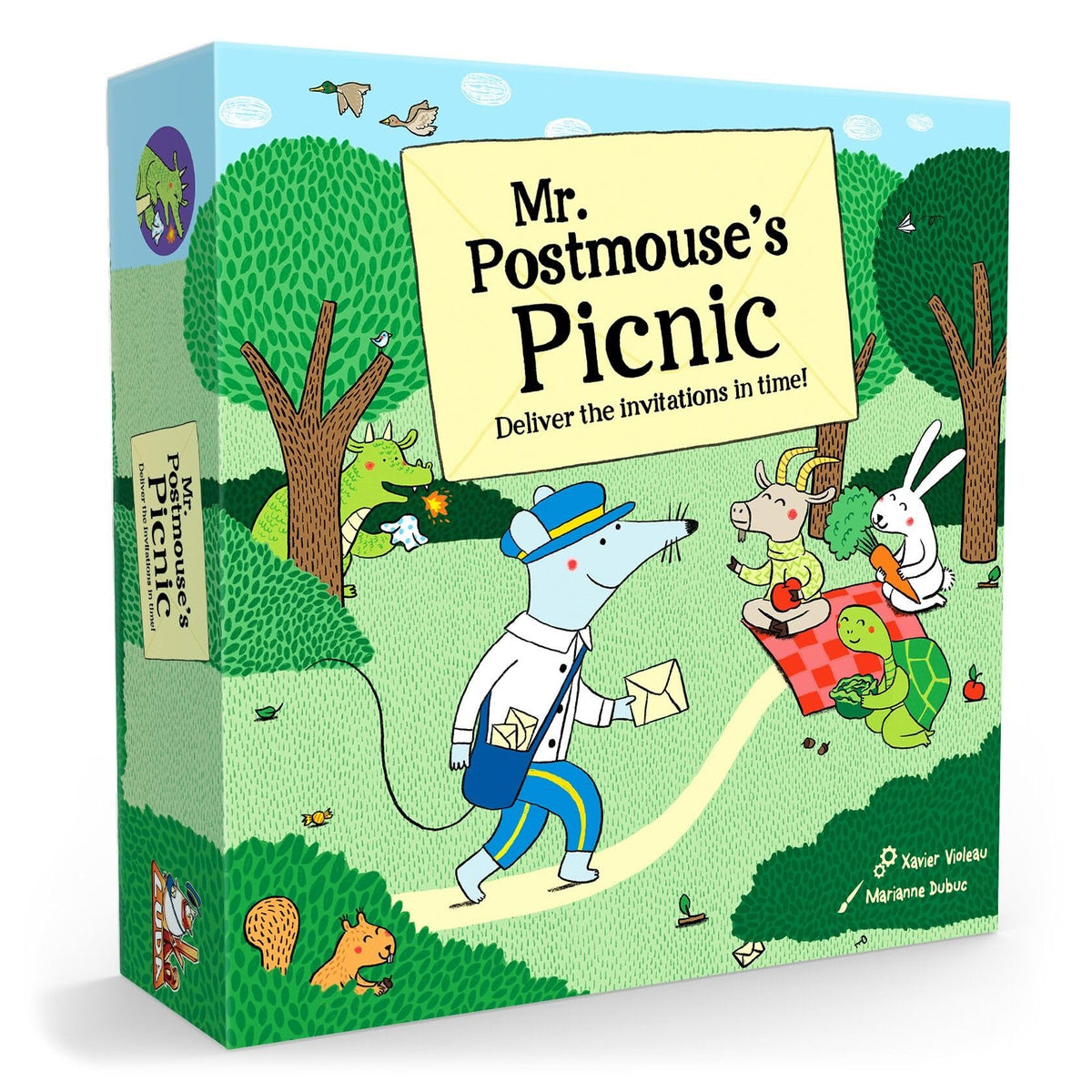 GIGAMIC Mr. Postmouse’s Picnic – Cooperative Kids Board Game for 1–4 Players (30 Min)