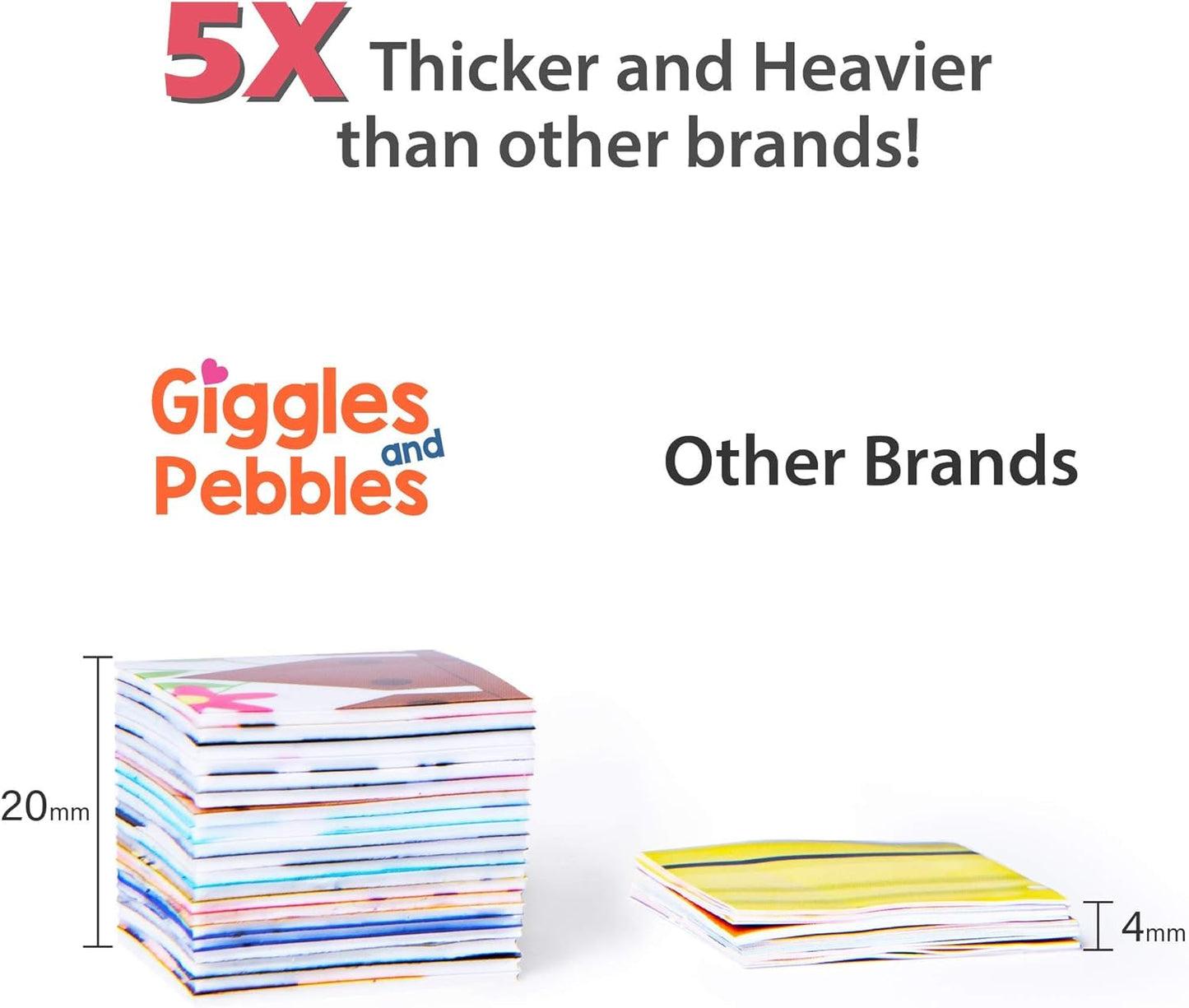 Giggles & Pebbles Educational Magic Sticker Pad Book – Reusable, Washable, Non-Adhesive for Kids