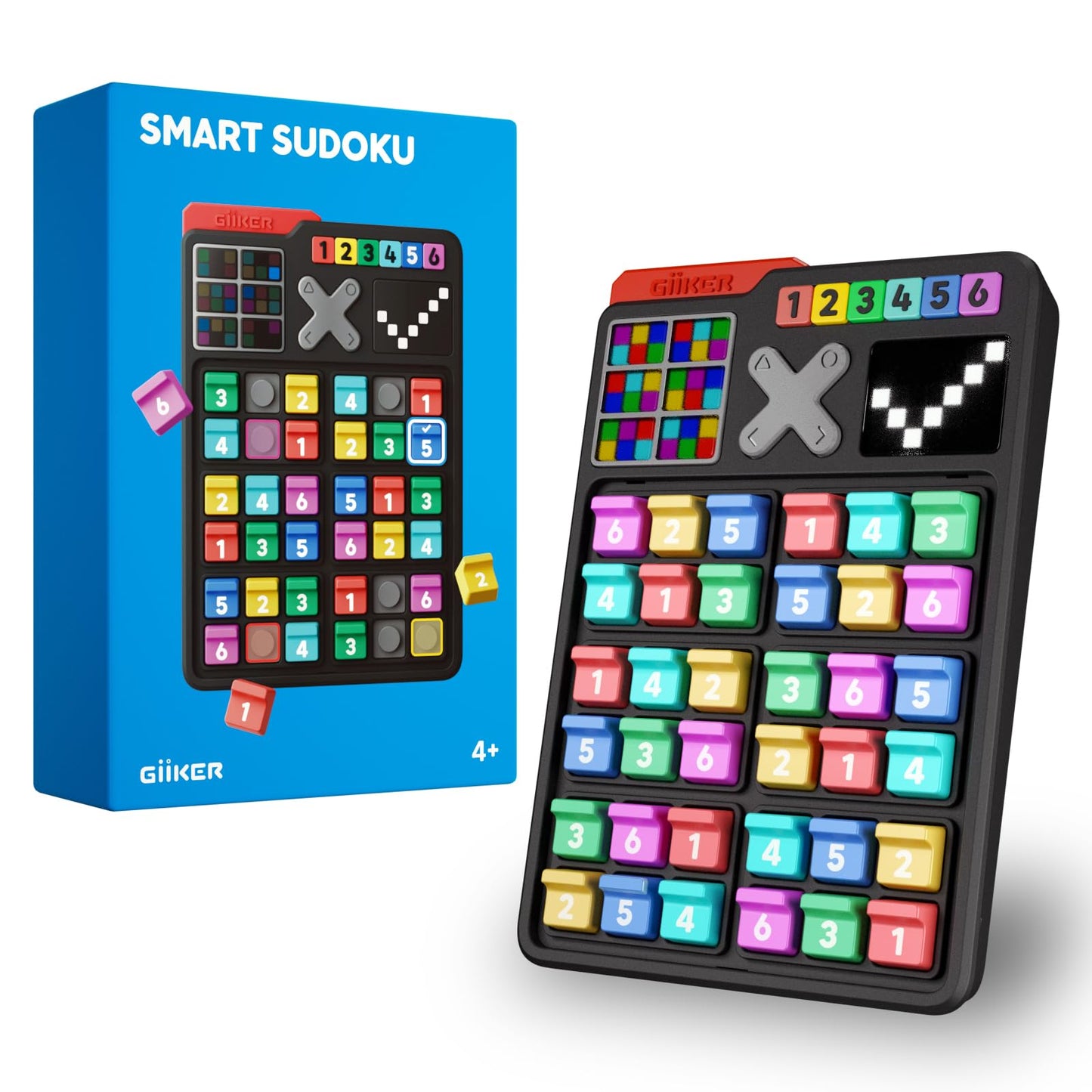 GiiKER Smart Sudoku Puzzle Game – 2500 Challenges for Kids & Travel