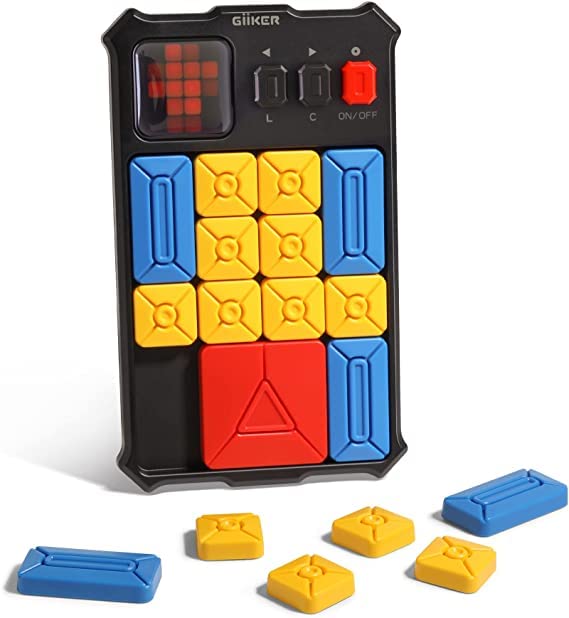 GiiKER Super Slide Puzzle – 500+ Challenges Brain Teaser for Kids, Teens & Travel