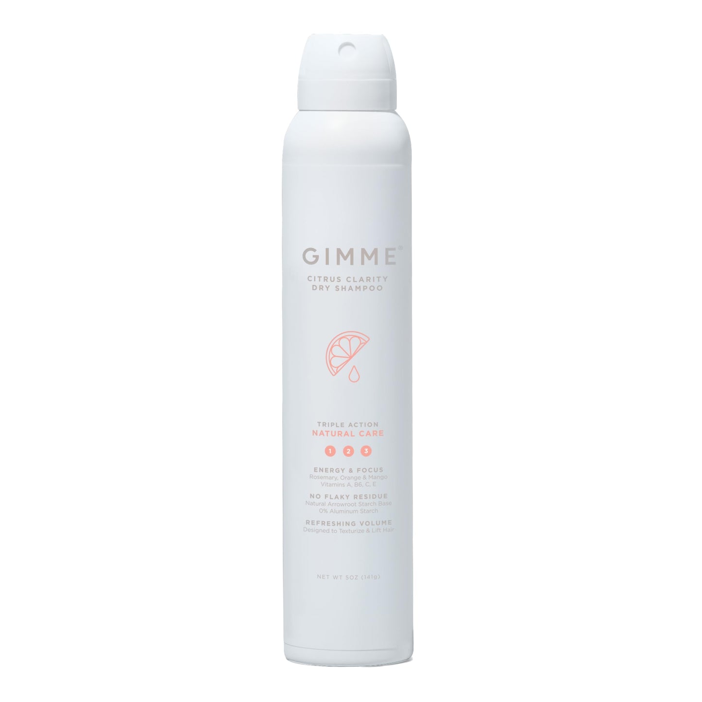 GIMME Beauty Dry Shampoo – All Hair Types (incl. Blonde) – Biotin, Aloe Vera & Keratin – UV Guard – Citrus Clarity