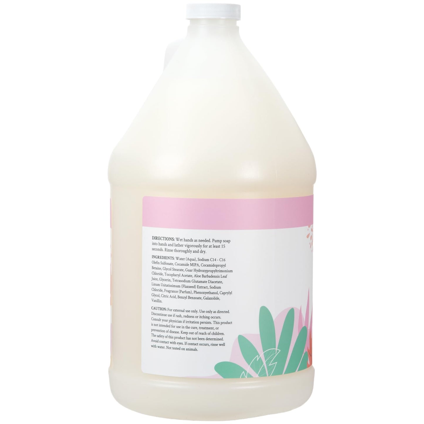 Ginger Lily Farms Botanicals Conditioning Hand Soap Refill – Vanilla Sugar Bliss, 1 Gal (128 oz), Vegan & Cruelty-Free