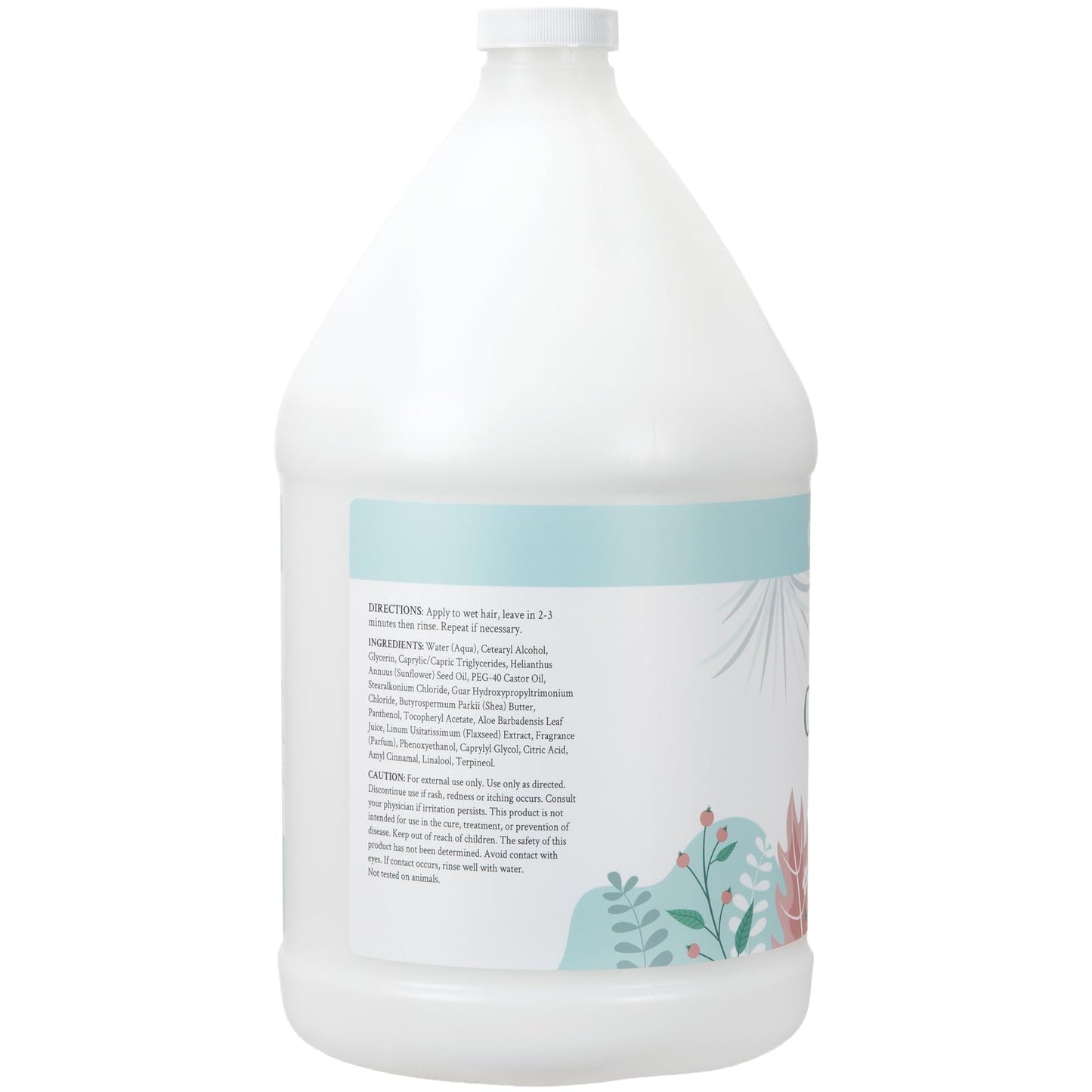 Ginger Lily Farms Botanicals Moisturizing Conditioner – Cucumber Mint Bliss, 1 Gallon Refill