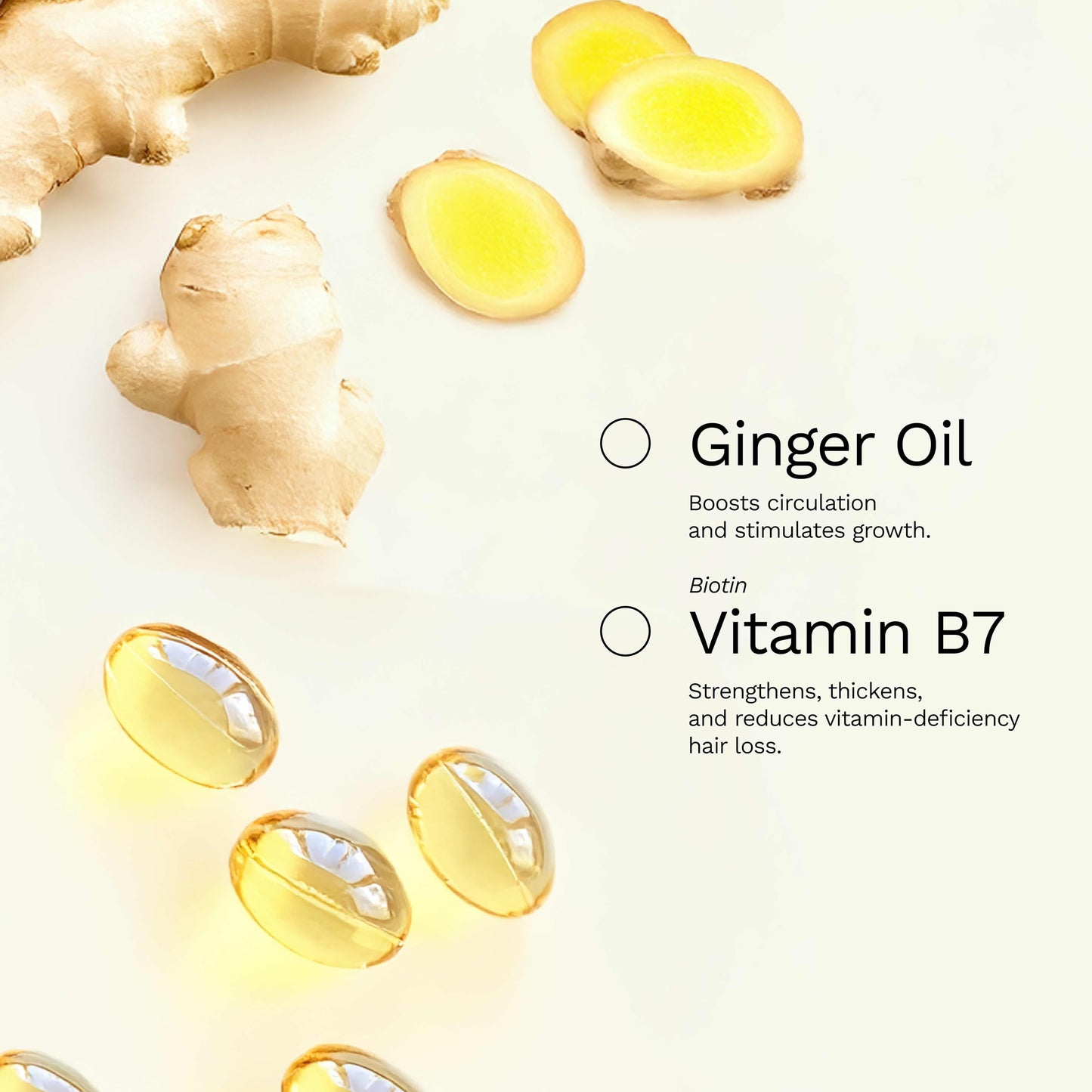Ginger Root Extract | Growth-Stimulating Drops & Hair Loss Control | Be Powerful Serum (4 oz)