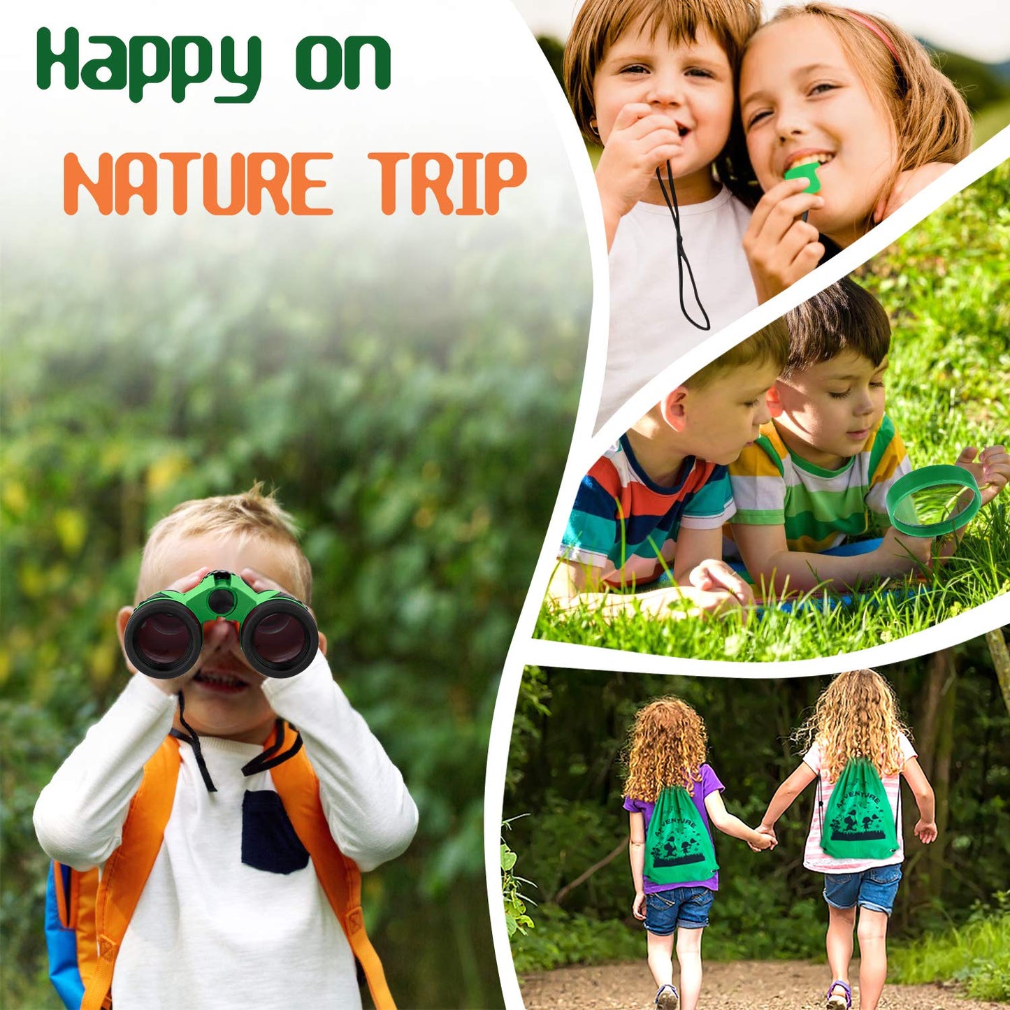 GINMIC Kids Explorer Kit & Bug Catching Kit — 16 Pcs Outdoor Safari Set for Ages 3-12