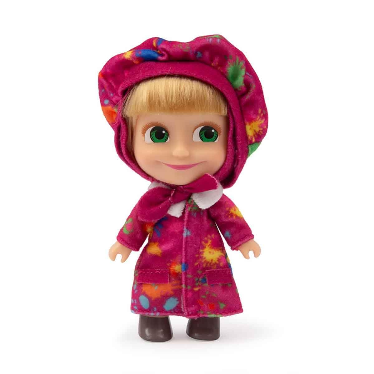 Giochi Preziosi MHA26000 Masha Doll – 12 cm, Classic Summer & Pink Pullover Variants