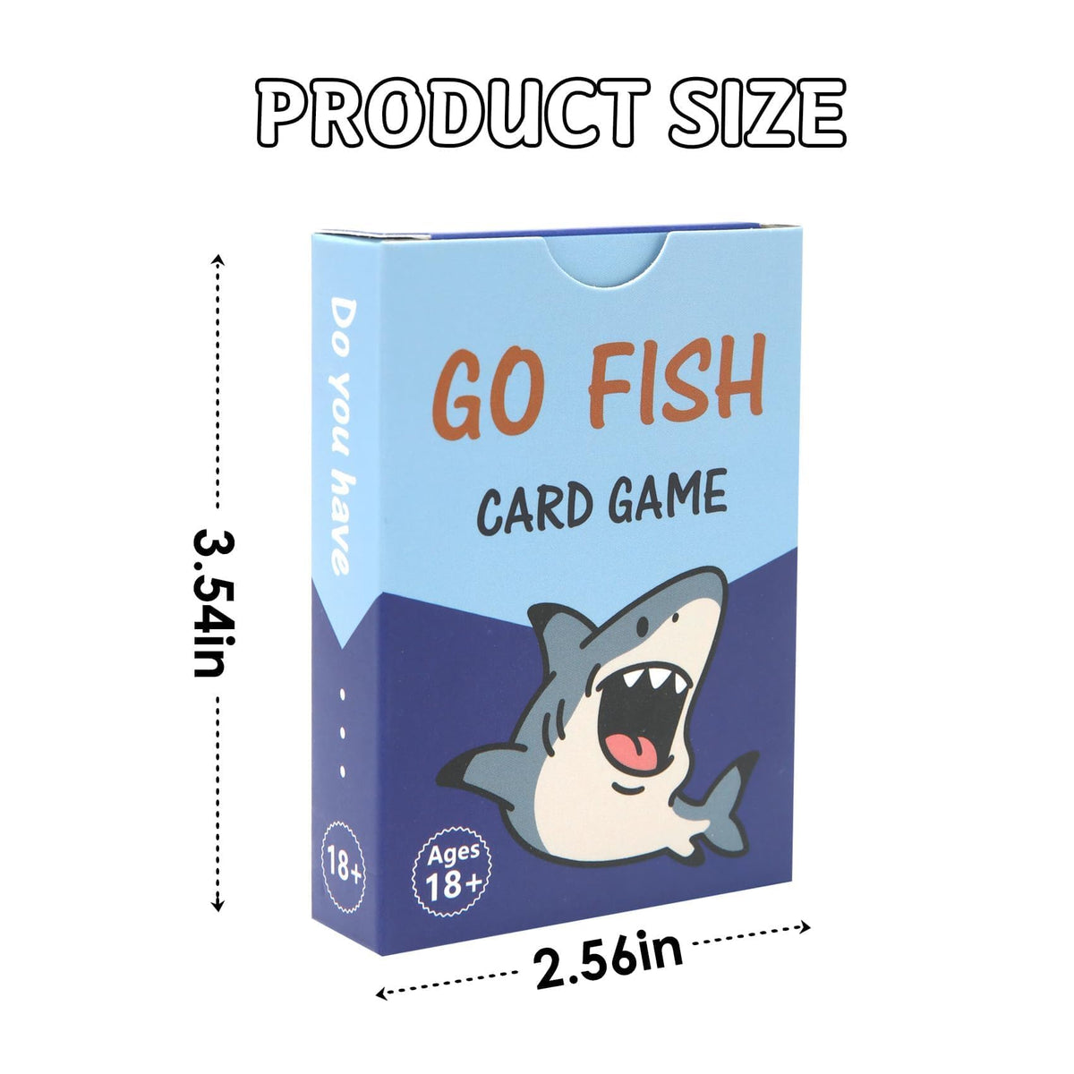 GIOREFAY Go Fish Card Game – Go Whatever Expansion Pack (18+), Adult Party Gift