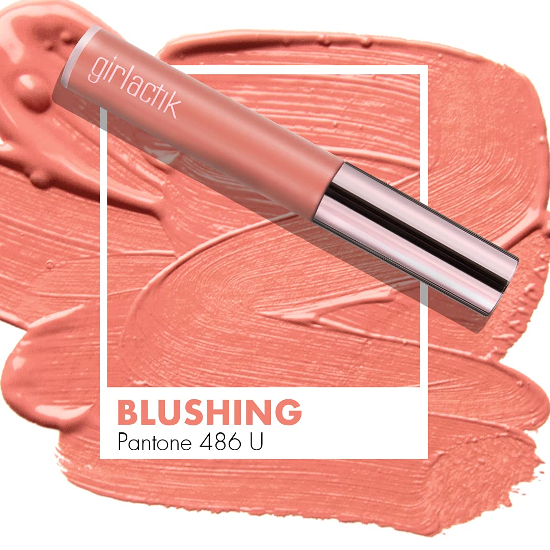 Girlactik Allure Long-Lasting Matte Lip Paint – Smooth, Pigmented Lipstick (7.5 ml)