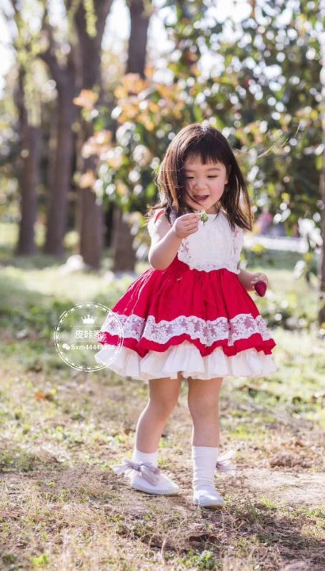 Girls' Birthday Party Dress, Children's Princess Dress
