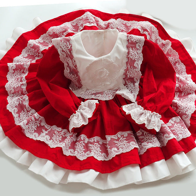 Girls' Birthday Party Dress, Children's Princess Dress