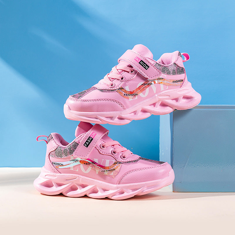 Girls Trendy Shoes, Children's Sports Shoes