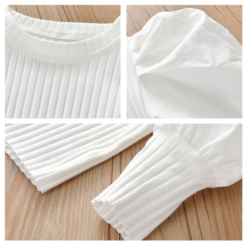 Girls Western Style Long Sleeved Blouse, Kids' Top