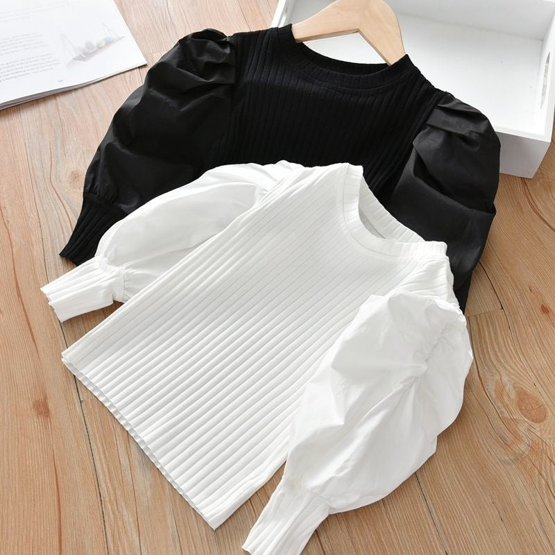 Girls Western Style Long Sleeved Blouse, Kids' Top