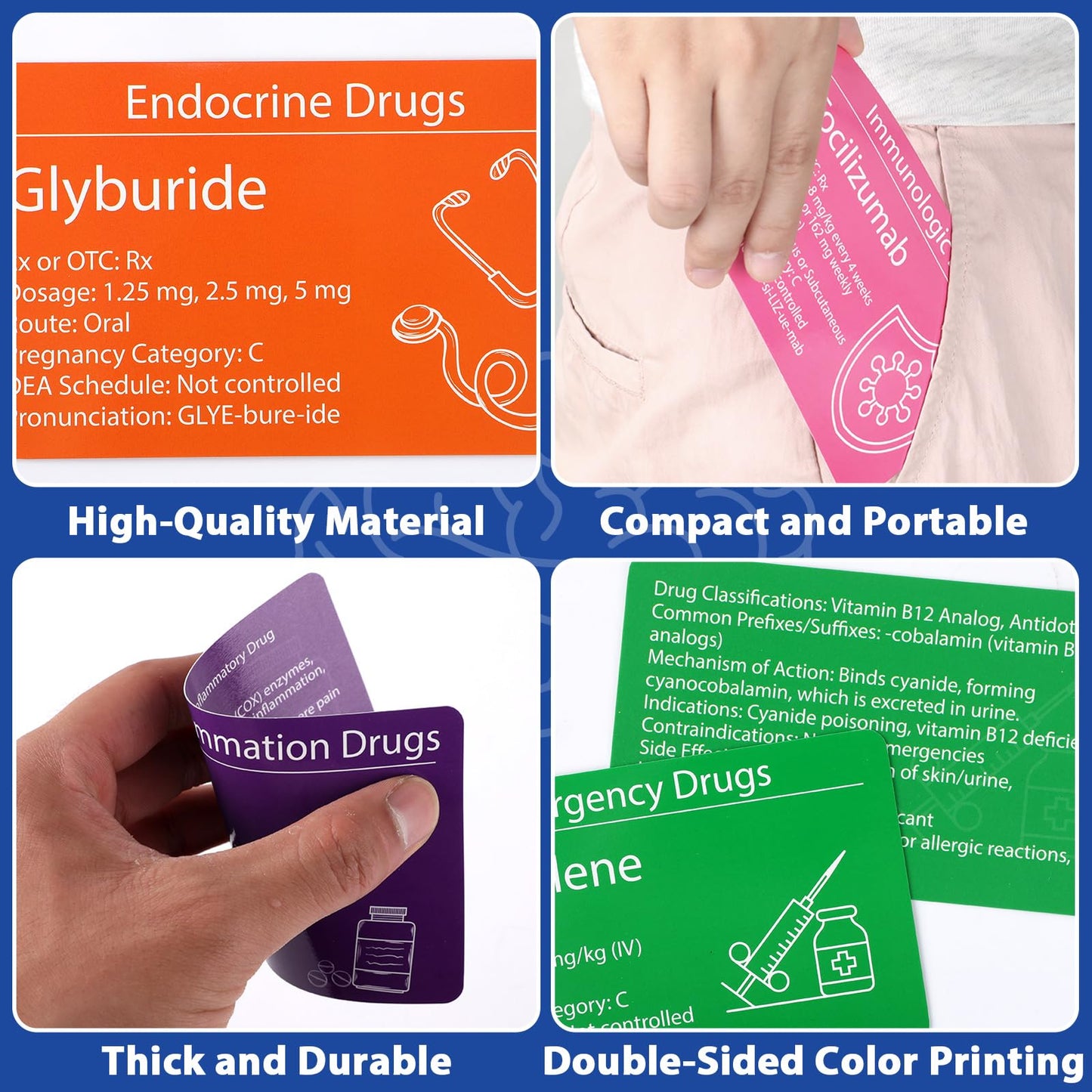 gisgfim Top 300 Drugs Flashcards – Pharmacology Essentials for Nursing & Pharmacy Students