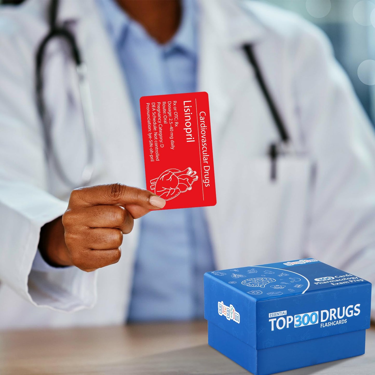 gisgfim Top 300 Drugs Flashcards – Pharmacology Essentials for Nursing & Pharmacy Students