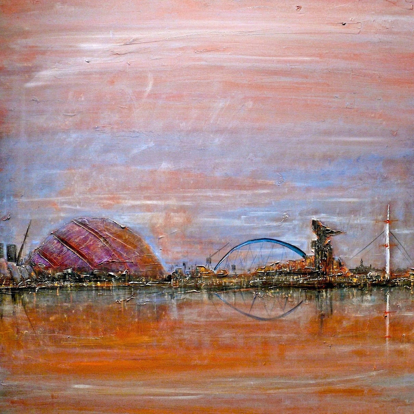 Glasgow Harbour | Statement Interior Wall Art from Scotland