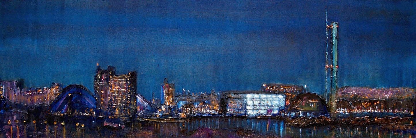 Glasgow Harbour | Statement Interior Wall Art from Scotland