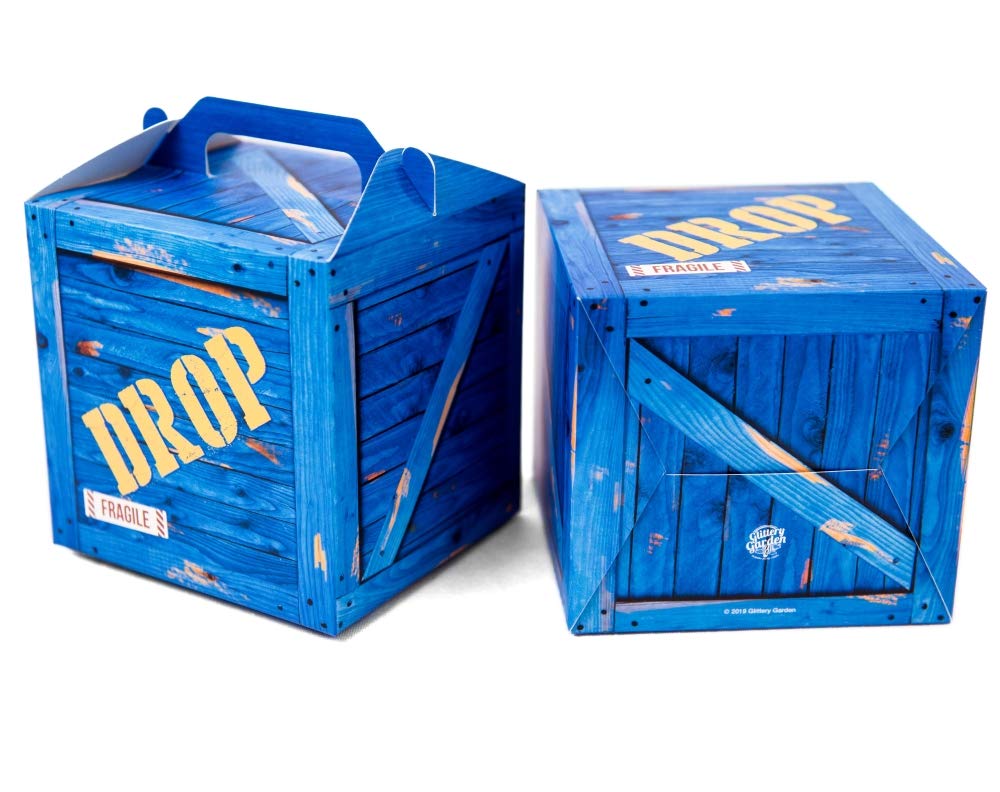 Glittery Garden Loot Drop Box Favors – Gaming Party Supplies
