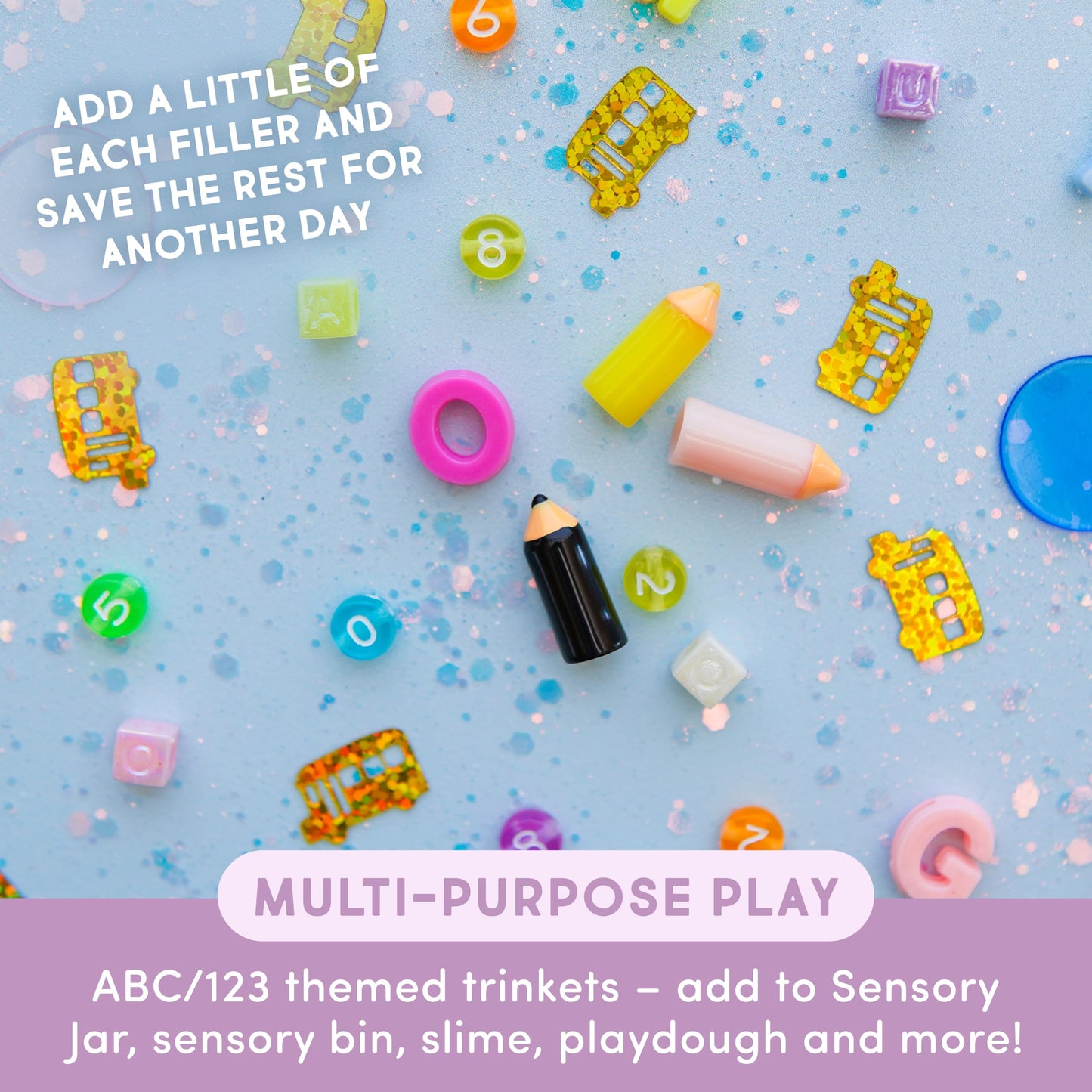Glo Pals Play Pack Bundle: Light-Up Cubes, Sensory Jar & Fun Fillers