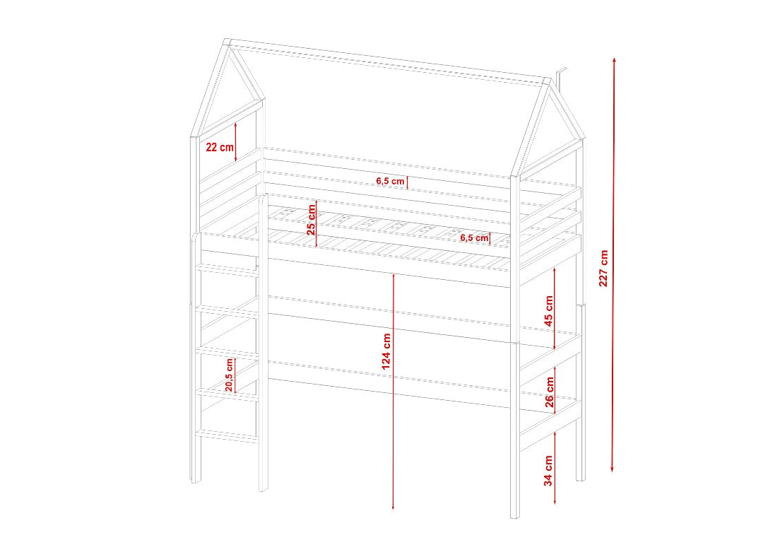Gloria Loft Bed