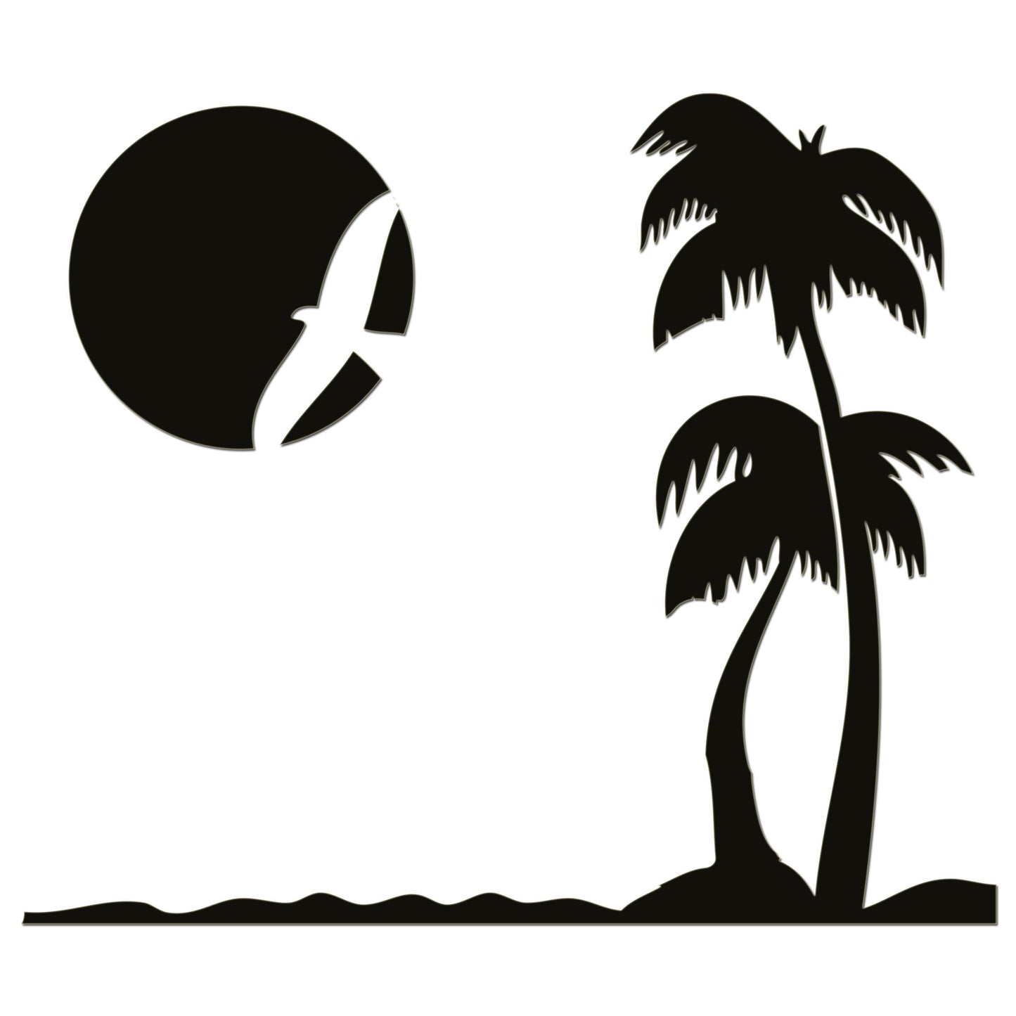Paradise Beach Sticker