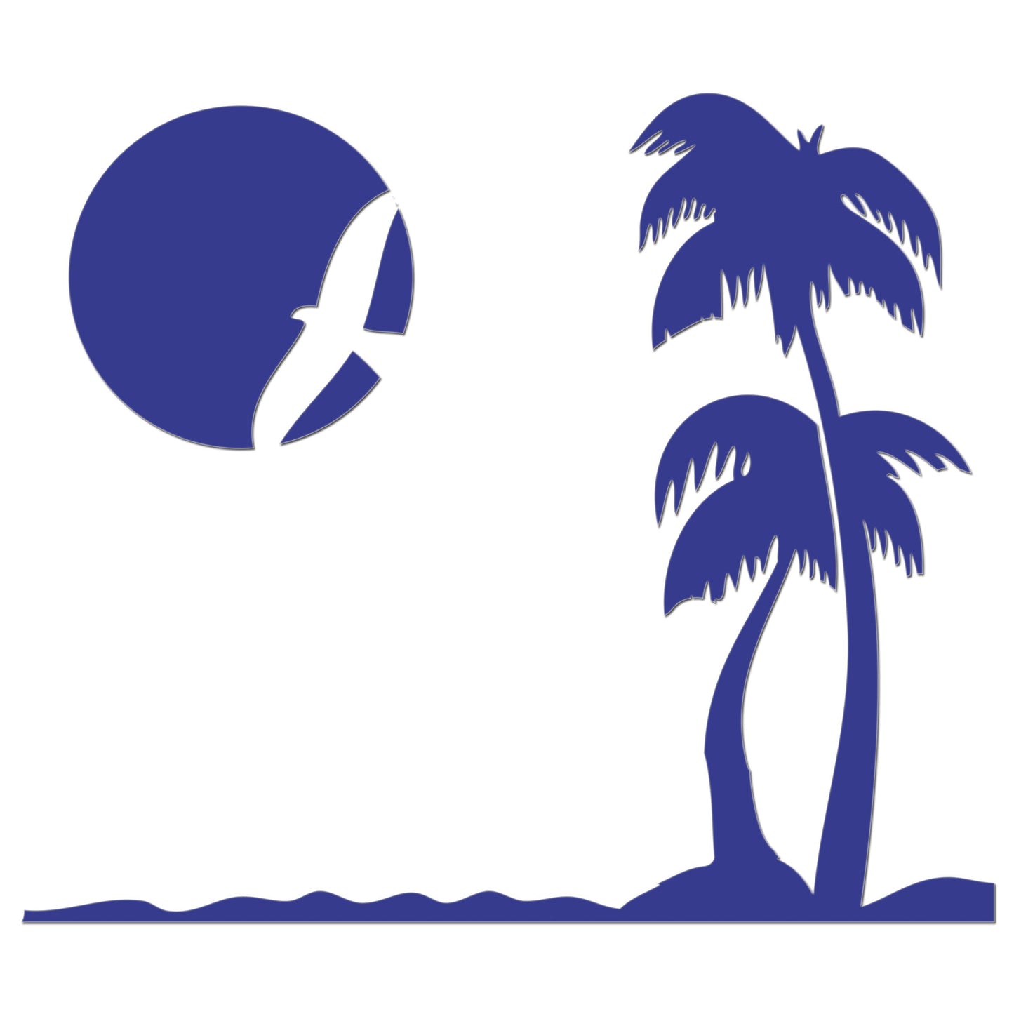 Paradise Beach Sticker