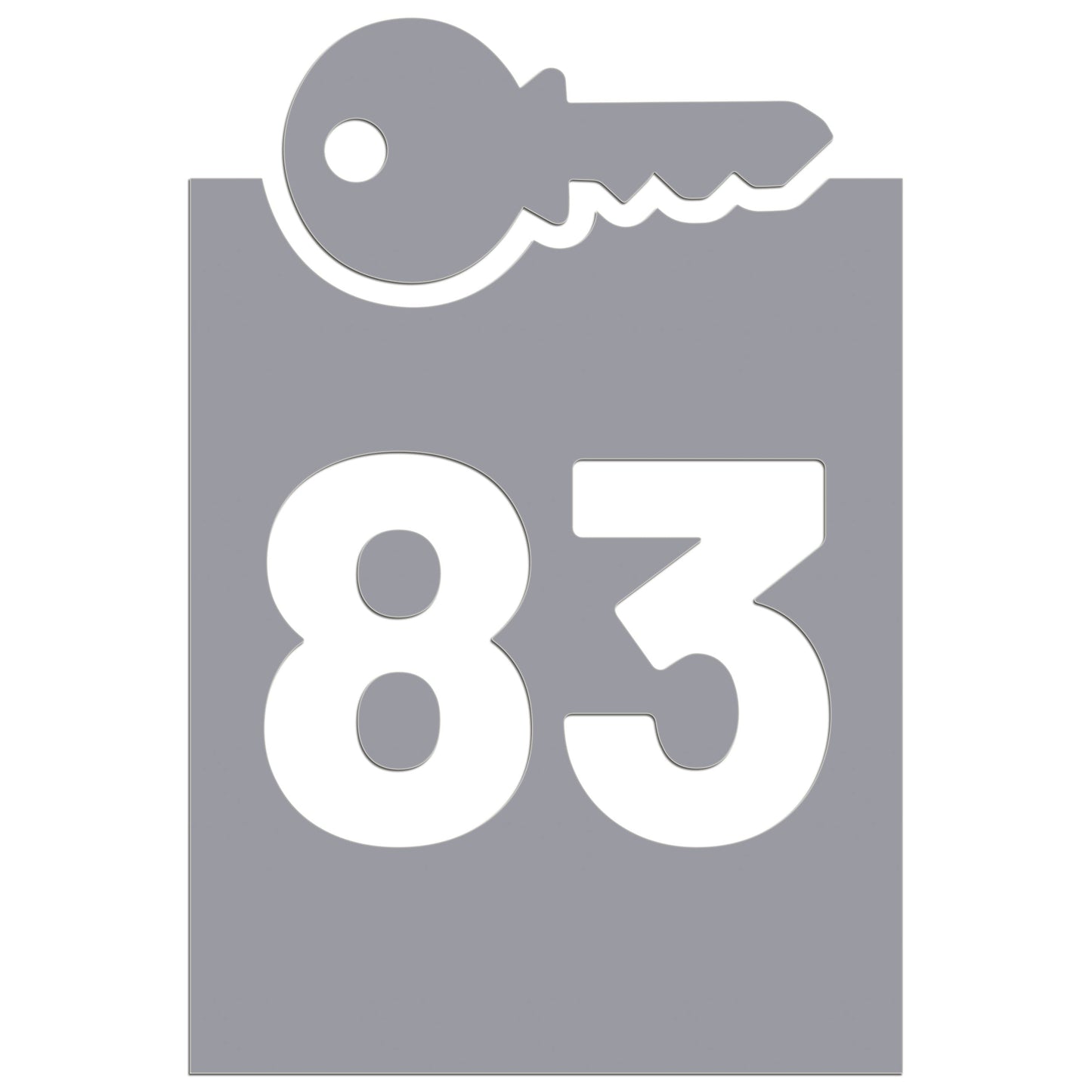 Wheelie Bin Key Sticker