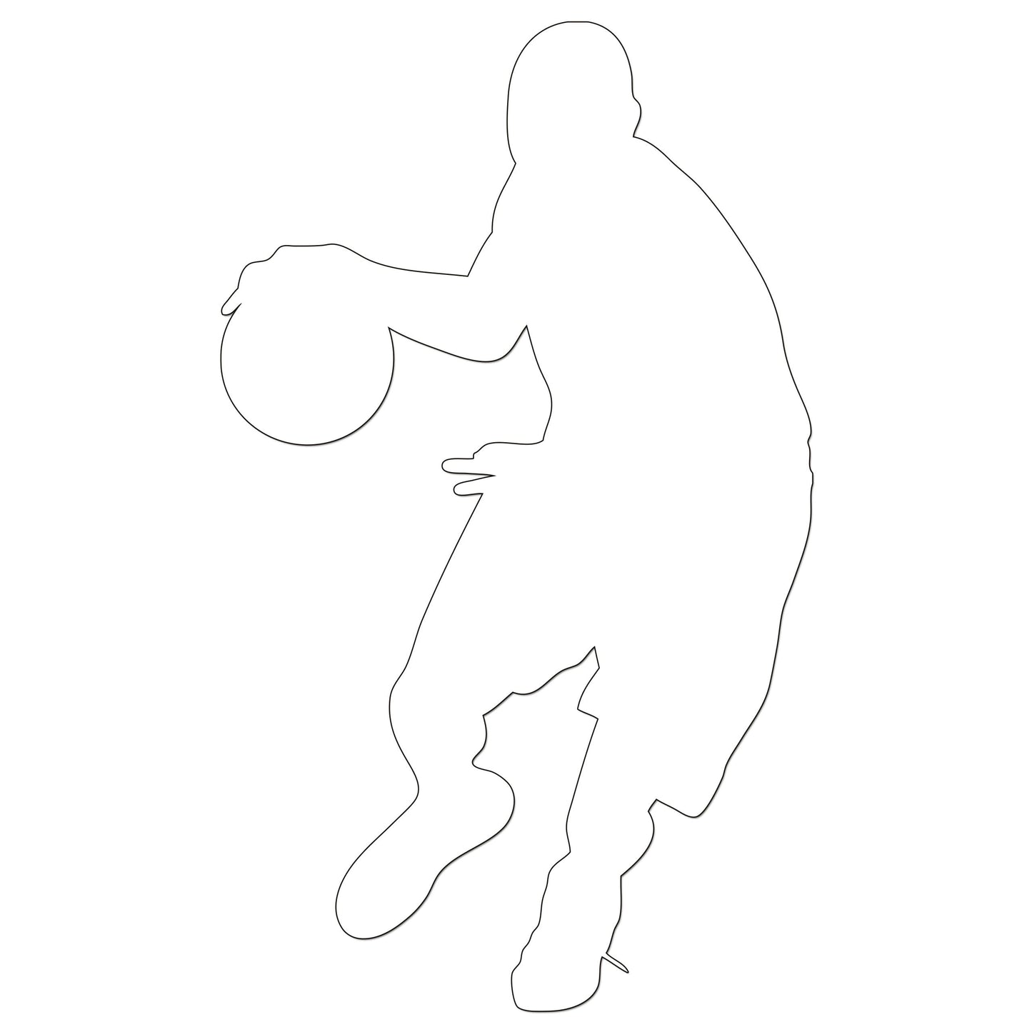 Basketball Iron On HTV Transfer
