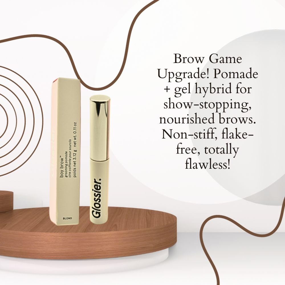 Glossier Boy Brow Blond Volumizing Gel-Pomade | Light-Medium Blond