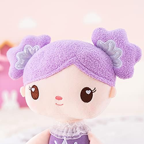 Gloveleya Candy Princess Plush Doll – Gift-Ready Purple Baby Doll for Girls