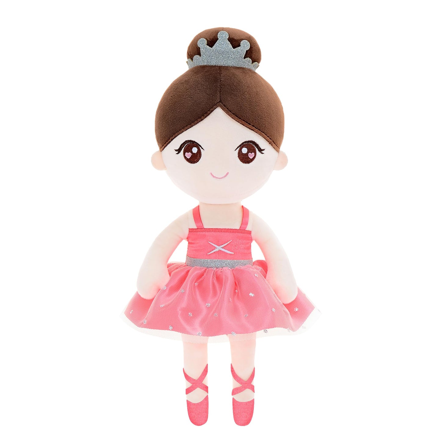 Gloveleya Baby Girl Ballet Plush Doll – Watermelon Red